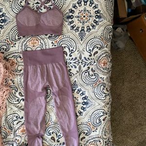 Matching workout set size small